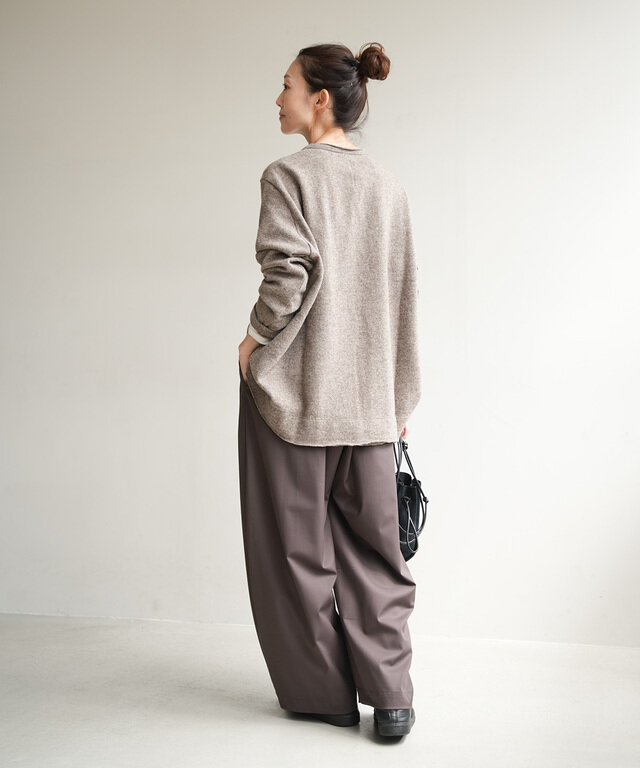 身長:164cm / カラー:44 brown / サイズ:f