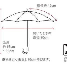 hirali｜手ぬぐい日傘　かさねの色目　～冬凪～　 母の日ギフト