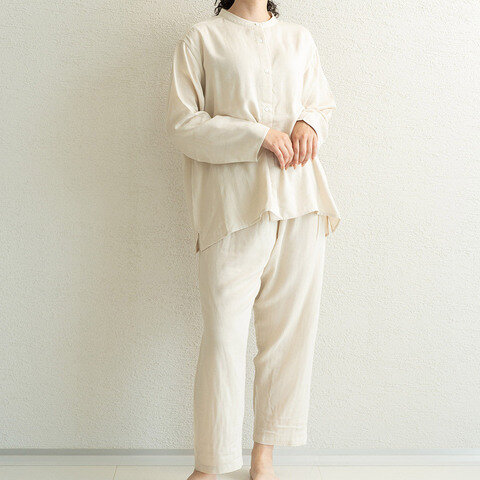 着る保湿クリーム|長袖スタンドカラースリーピングウェア