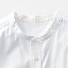 ASEEDONCLOUD｜HW collarless shirt　Cotton【シャツ】【ユニセックス】