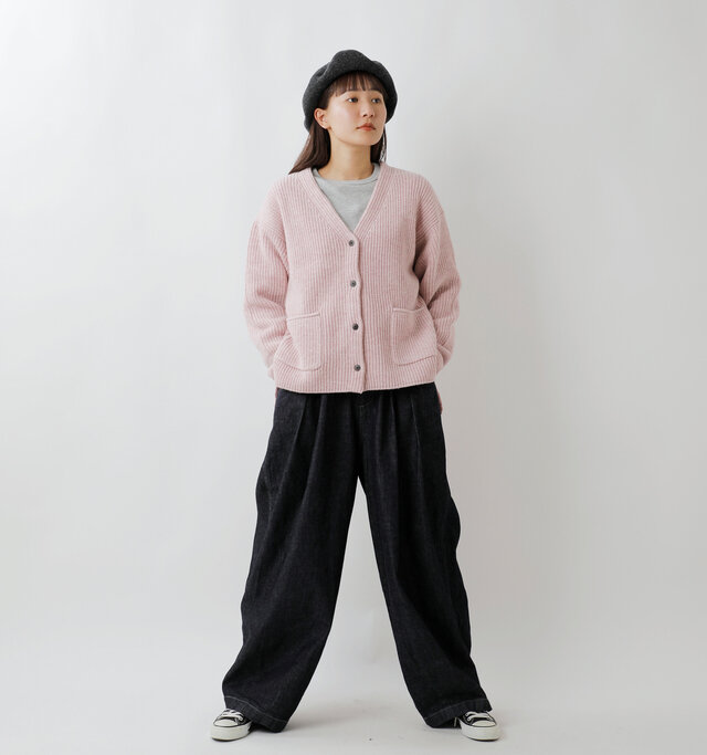 model mayuko：168cm / 55kg 
color : pink / size : F