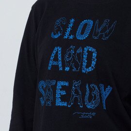 marble SUD|EMB SLOW L/S Tシャツ