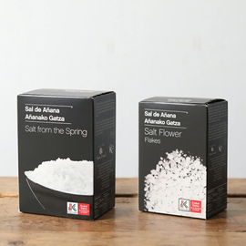 アニャーナ|フルードセル 塩の花のフレーク 150g ソルトフロムザスプリング 泉の岩塩 250g kurashisha