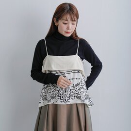 manipuri|シルク 2way リボン 巻き キャミソール wrap-camisole 【2026aw先行受注会】