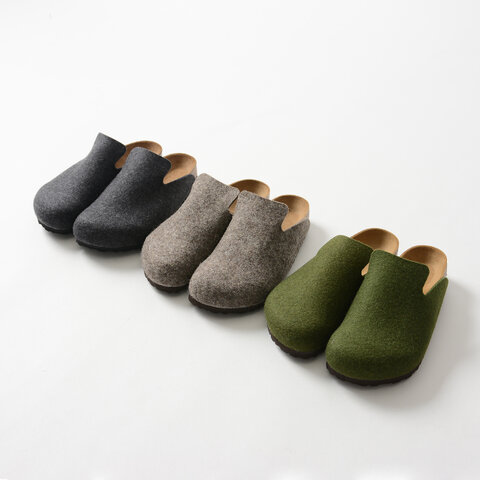 BIRKENSTOCK|Davos ダボス ウールフェルトクロッグサンダル ビルケンシュトック