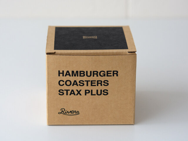 RIVERS｜ハンバーガーコースターズ [STAX PLUS]【カトラリー・コースター】【ドリッパースタンド】【コーヒー用品】