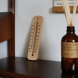 Brannan|Brannan Wood Wall Thermometer 150mm ウッド ウォール サーモメーター 150mm/温度計