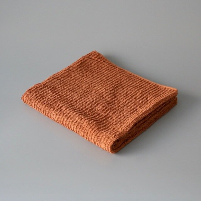 [バスタオル]
ゆったりと拭けて気持ちよく、乾きも早く日常使いしやすいです（63×130cm）


