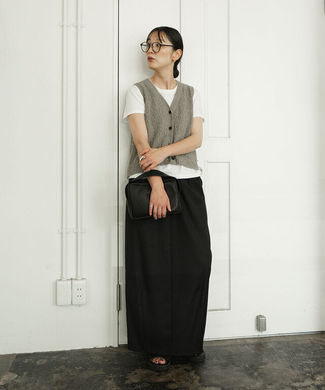 身長:165cm / カラー:91 gray / サイズ:f