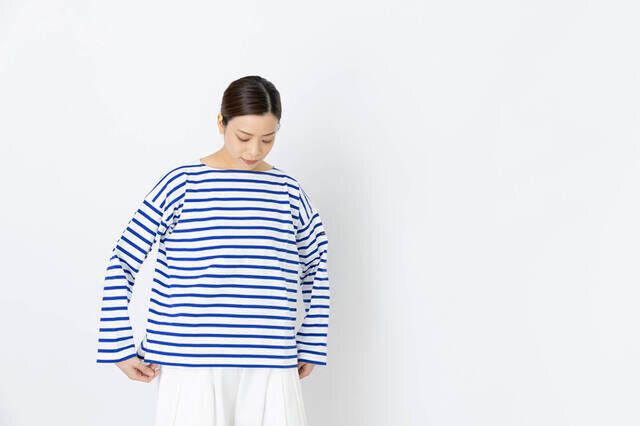 モデル168cm 着用カラー:ブルー