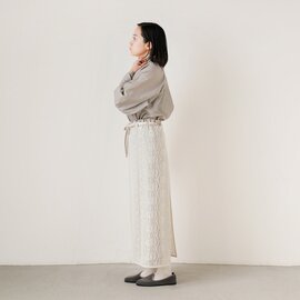 qiri｜ノスタルジック レース スカート “nostalgic lace skirt” 63-01-sk-001-24-1-mn
