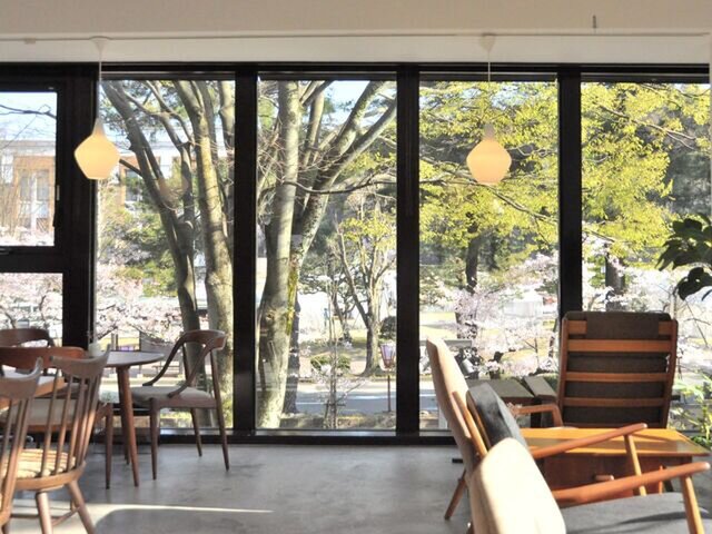 古都美カフェからの風景