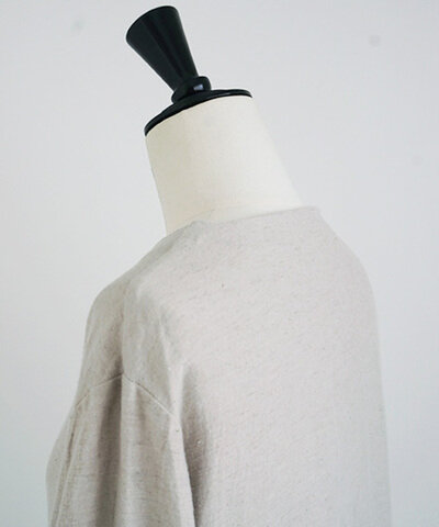Mochi｜button dress  (beige/・2)