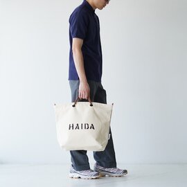 HAIDA｜キャンバス トゥヒル コレクション  Lサイズ トートバッグ HAI05-TOW-L ハイダ