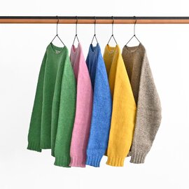 Nor' Easterly|2PLY CREW NECK SWEATER (無地・クルーネック)