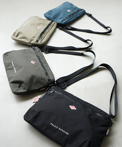 DANTON|CORDURA CANVAS SHOULDER POUCH コーデュラキャンバスショルダーポーチ ショルダーバッグ サコッシュ カバン 鞄 palais-garnier