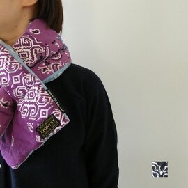 KAPITAL|ネルバンダナプリントリバーシブルKESAマフラー(EK-1346XM)
