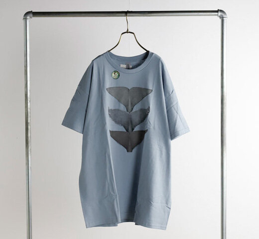 Liberty Graphics|LIBERTY GRAPHICS リバティーグラフィックス アートシルクプリントTシャツ Whale Tails 299
