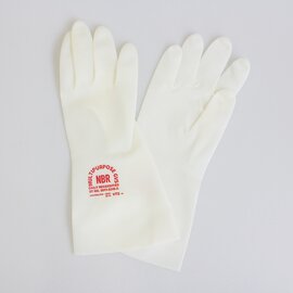 VOIRY｜RUBBER GLOVES-D CLEAR RED