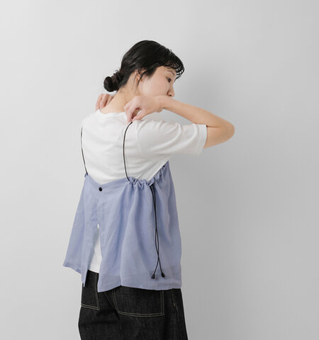 ironari|SHE SEA リネン キャミソール i-25405-mk