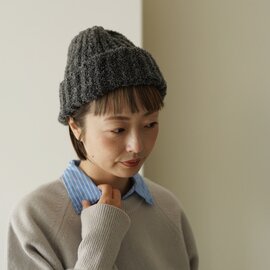 HIGHLAND 2000|ニット帽 ボブキャップ ブークレ ユニセックス メンズ クリスマス ギフト プレゼント HL-24FW-0033 ハイランド200