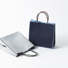 TRICOTÉ|シャギーラメペーパーニットバック