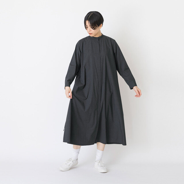 モデル168cm 着用カラー:チャコールグレー