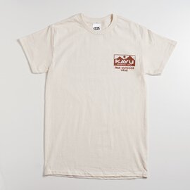 KAVU｜トゥルー ロゴ ティー True Logo Tee 半袖 プリントTシャツ カットソー ユニセックス メンズ 19821842 カブー