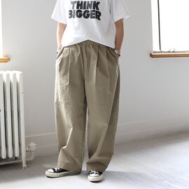 TRAVAIL MANUEL|コンパクトウェザー・コクーンパンツ