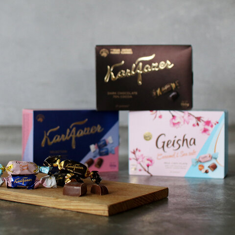 Fazer｜ゲイシャ キャラメルシーソルトチョコレート ミニボックス【バレンタインギフト】