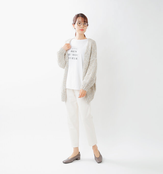 model mizuki:168cm / 50kg
color : nuvola / size : 38