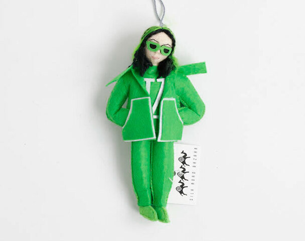 SILK ROAD BAZAAR|SILK ROAD BAZAAR シルクロードバザー フェルトオーナメント Billie Eilish ビリー・アイリッシュ