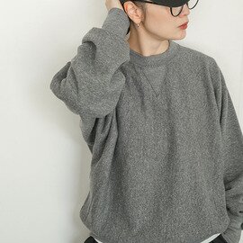 Shinzone|COTTON WOOL SWEATSHIRT コットンウールスウェットシャツ レディース トップス 24amscu10