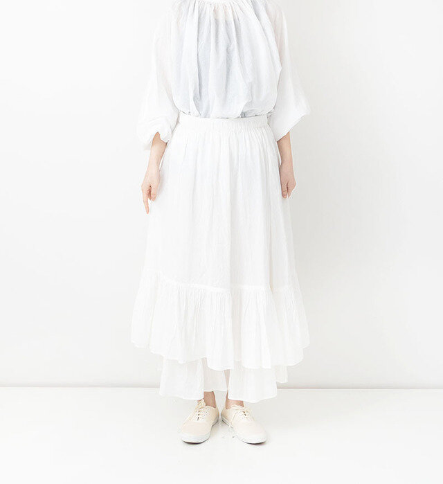 color : WHT , model : 162cm