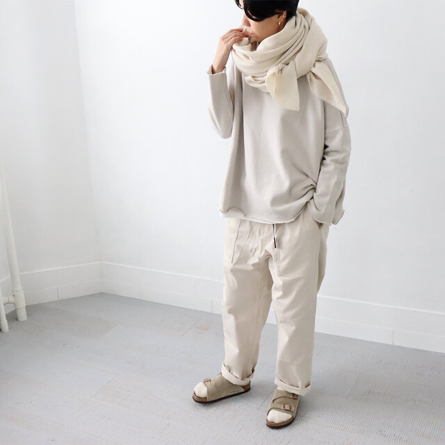 グレージュ (アイボリー系) / M 着用、モデル身長:160cm
