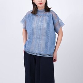 marble SUD|ダンガリーレース プルオーバー