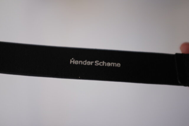 Hender Scheme｜shrink shoulder belt / ベルト