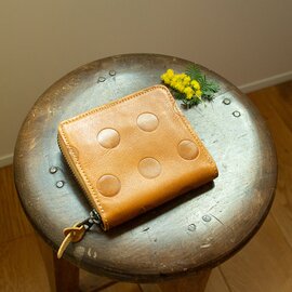 Kanmi｜大きく開く小銭入れにびっくり「キャンディ　BOX ショートウォレット」【WL11-27】財布