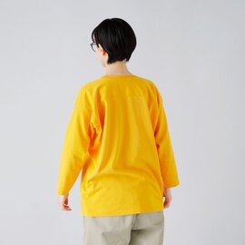 CIOTA｜スビンコットン 天竺 フットボール 七分袖 Tシャツ cslm-125-tr ロンT/プリントT