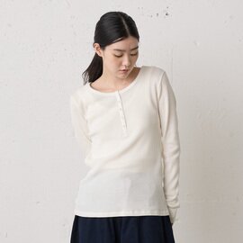 MidiUmi|waffle henry neck pullover