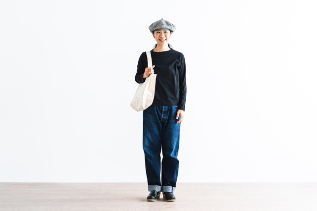 ブラック / M 着用、モデル身長:160cm