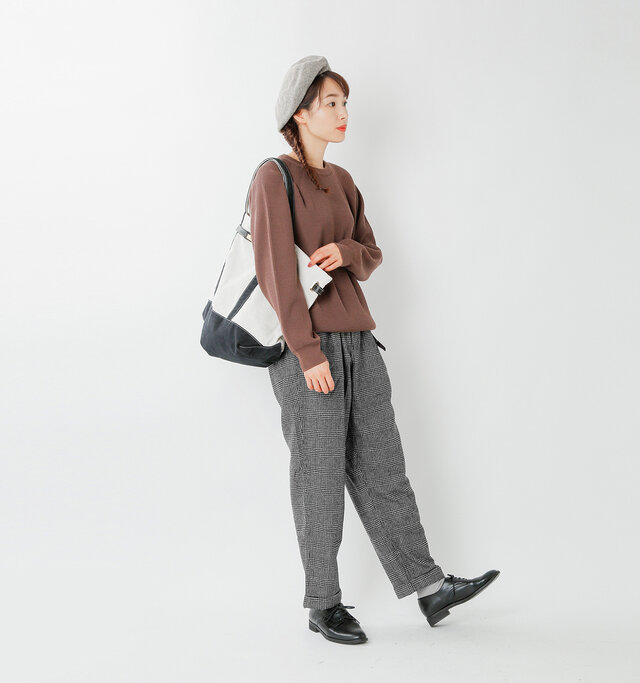 model mizuki:168cm / 50kg
color : houndstooth pattern / size : S(メンズ)