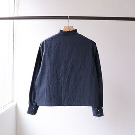 MidiUmi｜frill short shirt