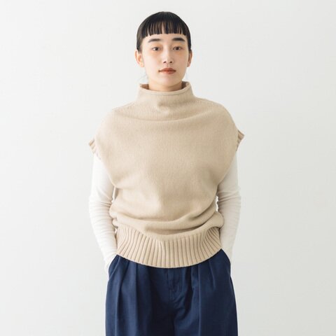 HAU|ニットベスト "shepherd"