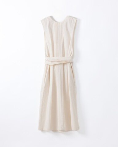 hatsutoki|kitchen ノースリーブポップオーバー(エクリュ)【エプロン】【ギフトにおすすめ】