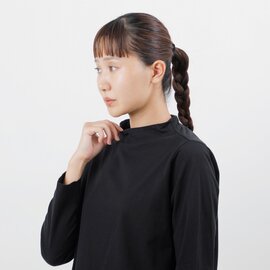 nisica｜コットン ガンジー カットソー nis-1200-tr ロンT 長袖