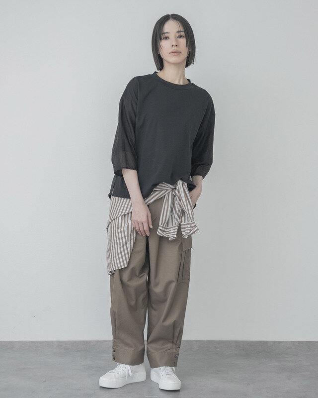 身長160cm 着用 ブラウン