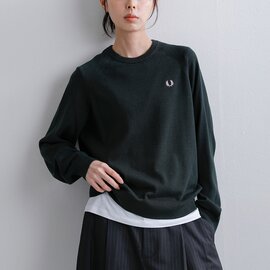 FRED PERRY|コットン クルーネック ニットセーター Crew Neck Jumper k3140