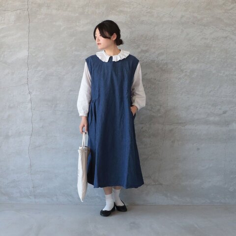 setten|デニムジャンパースカート