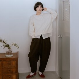 くらすこと|+to バランス上手な、大人の定番スウェット